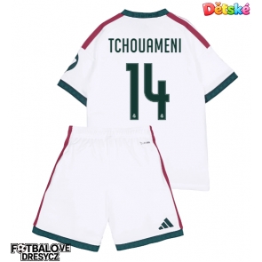 Real Madrid Aurelien Tchouameni #14 Dětské Domácí dres komplet 2026-27 Krátký Rukáv (+ trenýrky)